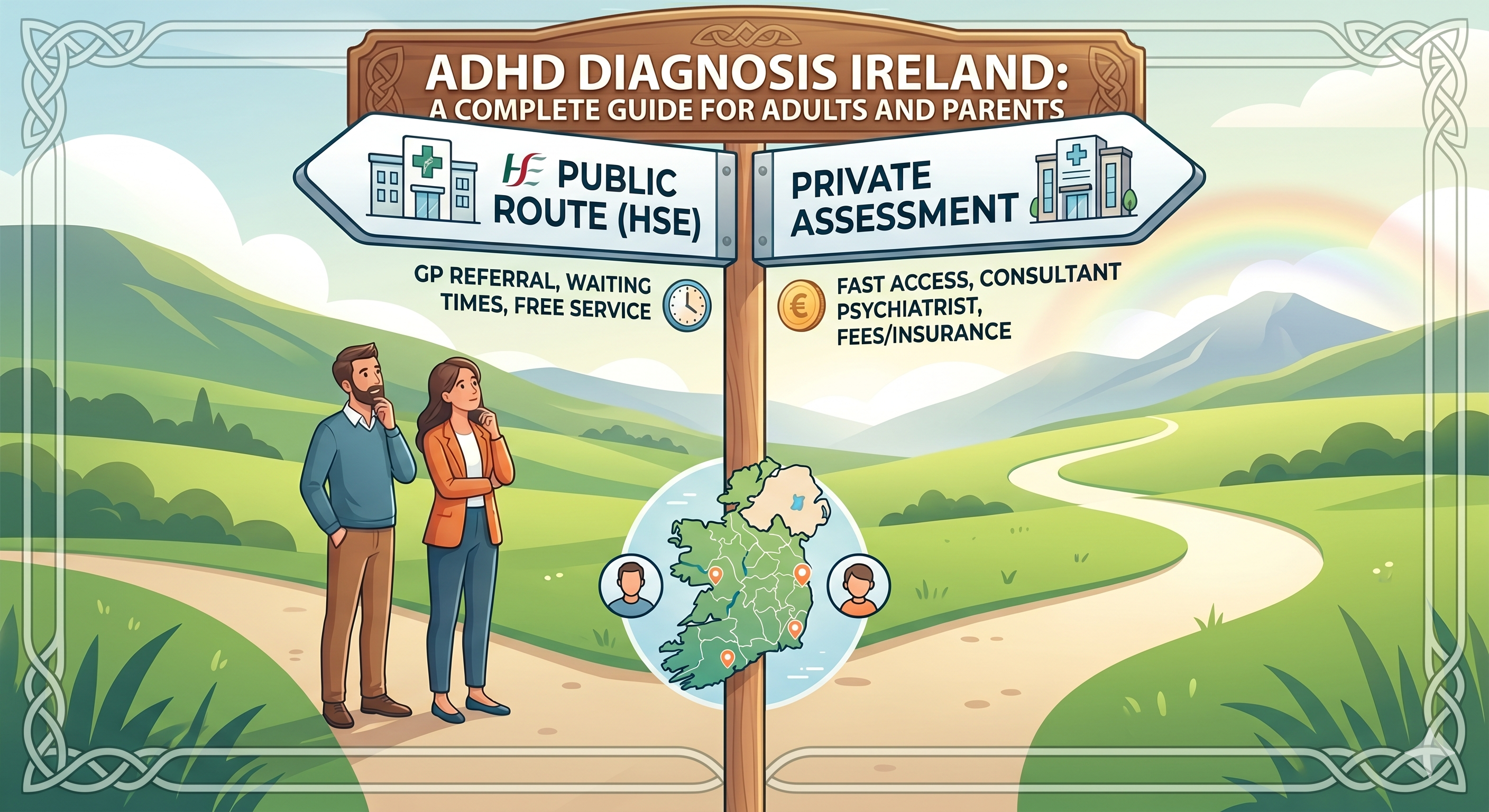 ADHD Diagnosis in Ireland: A Complete Guide for Adults and Parents
